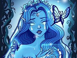 藍(lán)色系命題創(chuàng)作 | 僵尸新娘