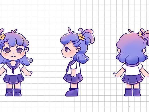 人物IP形象设计｜小女孩