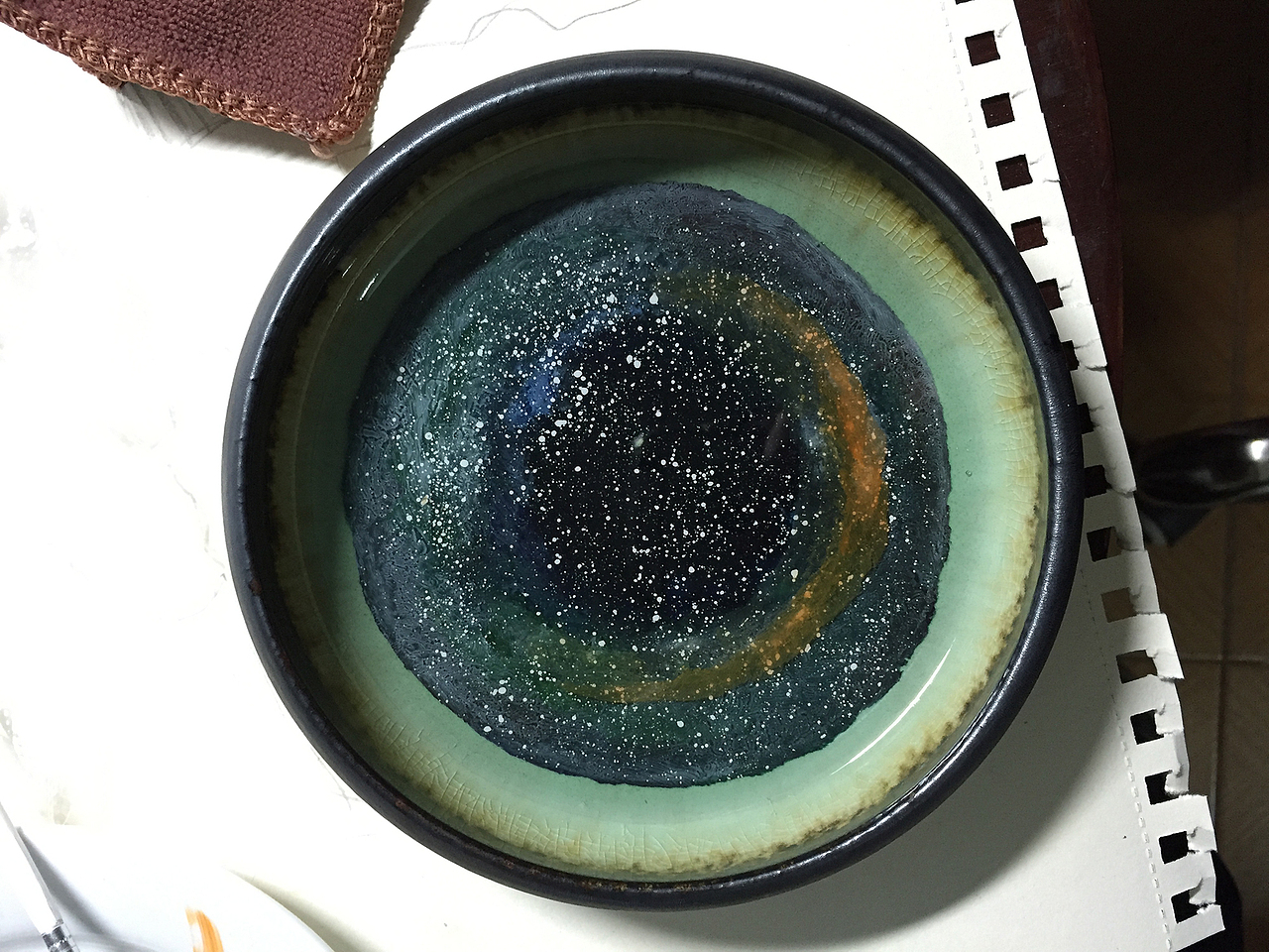 Bowl painting 水晶滴胶星空作品（图ZOTUyNzgxMDQ=） - 绘画 - 站酷设计师phymen原创素材 - 站酷ZCOOL