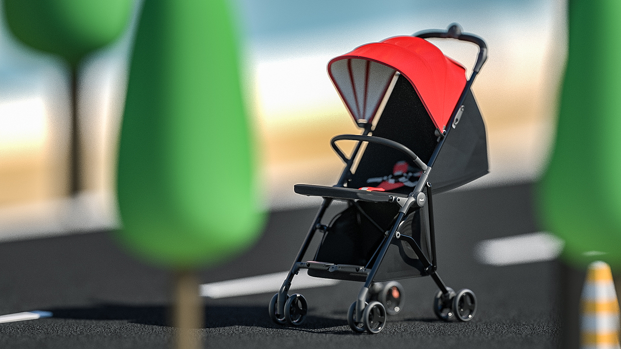 q3轻便婴儿推车视频