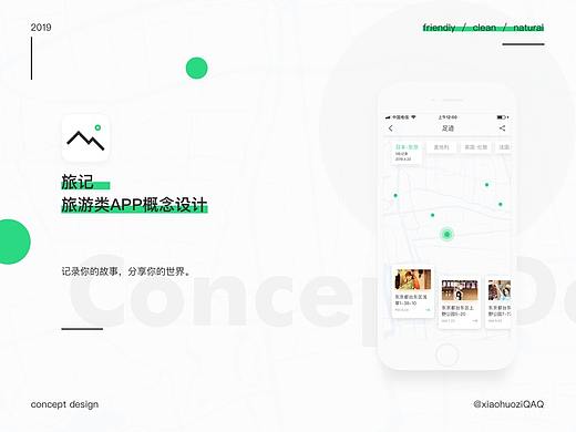 社交类旅游APP概念设计-旅记