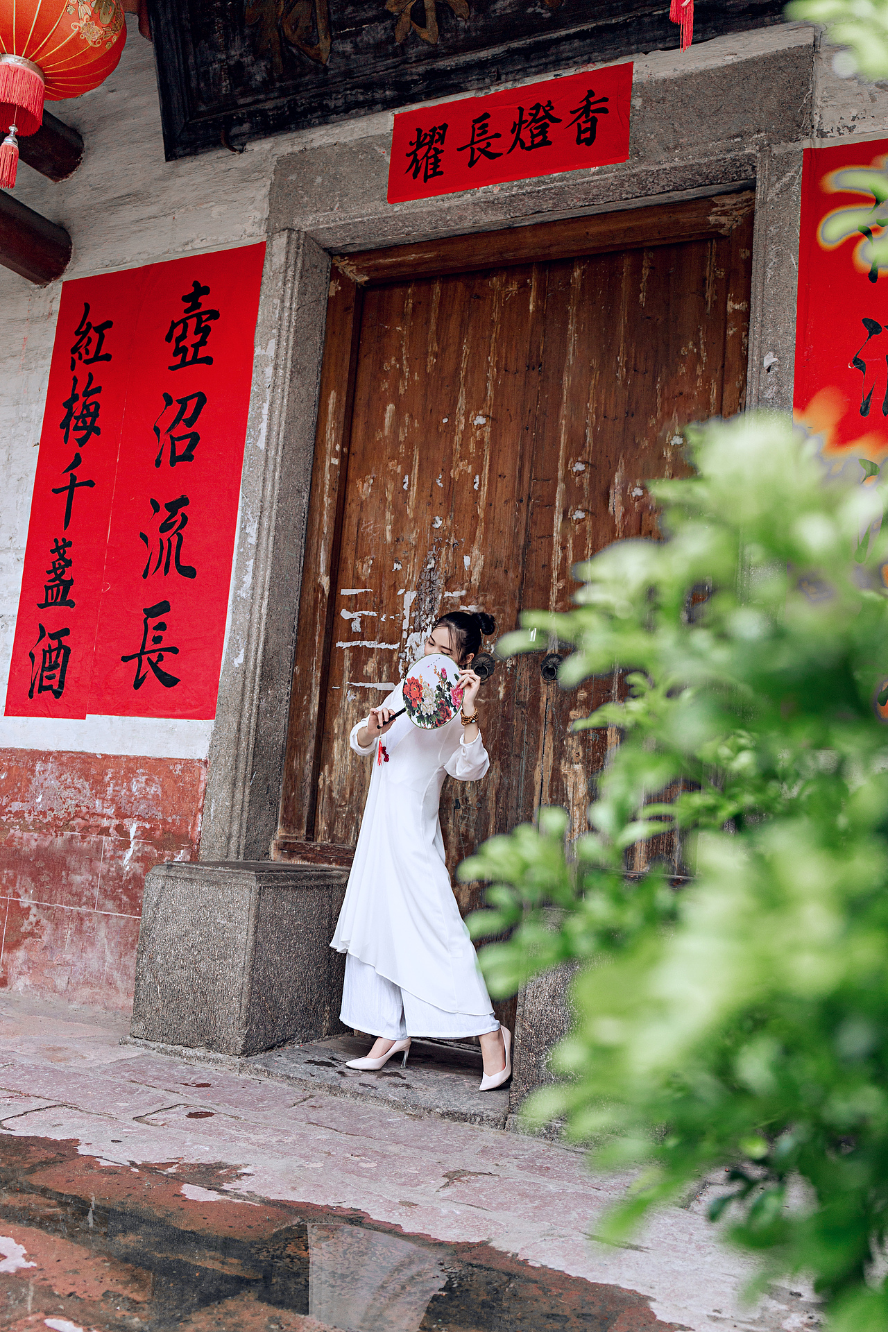 增城夏街古村人像摄影 加利摄影