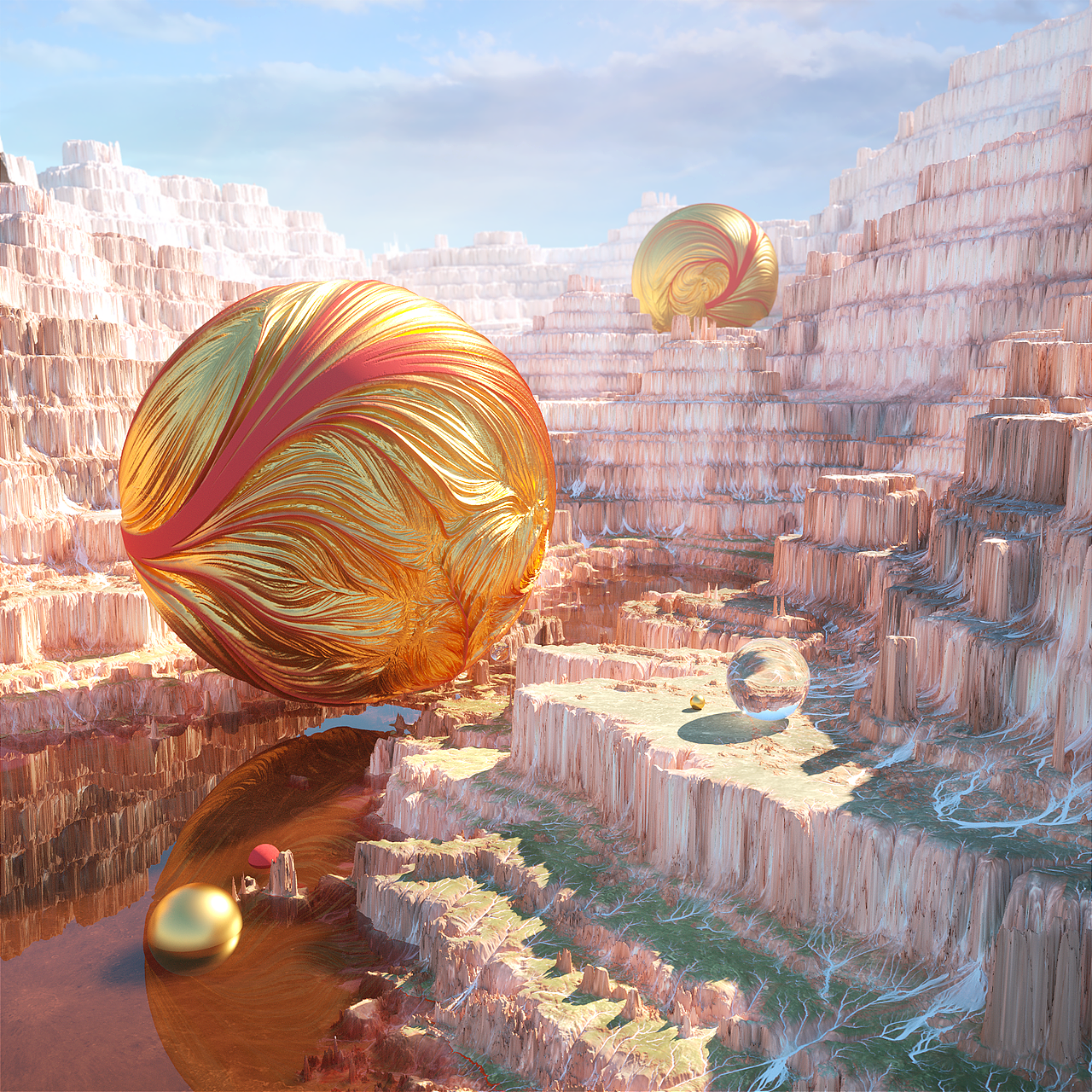 C4D_everydays render-- July 2017（图ZODcyNDA5NjQ=） - 其他三维 - 站酷设计师okianyumi原创素材 - 站酷ZCOOL