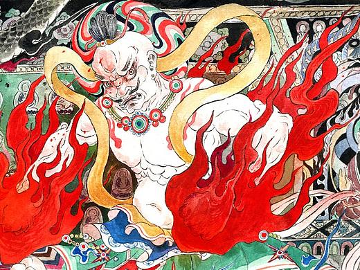 焰拳力士 达摩