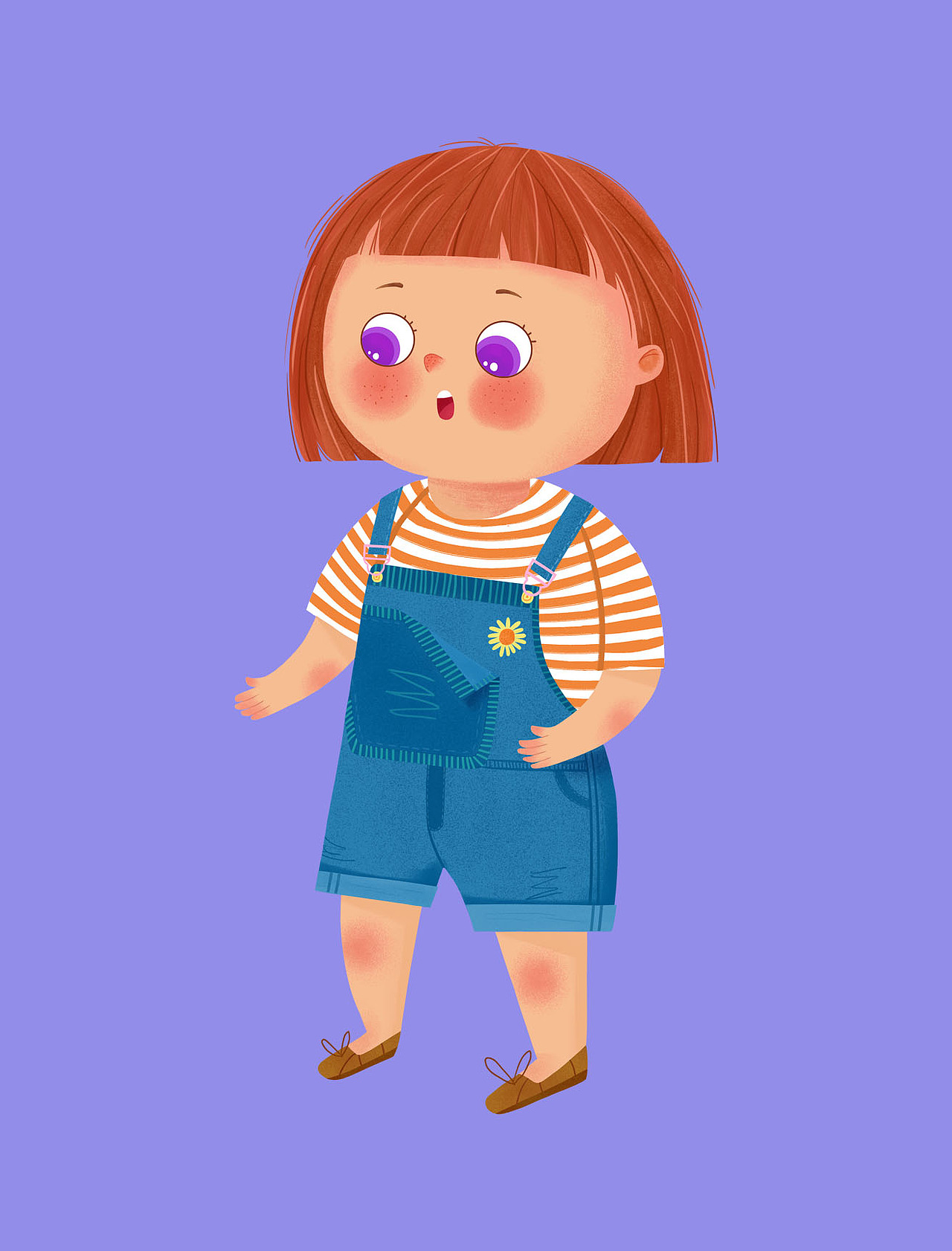 四分之三人物站姿