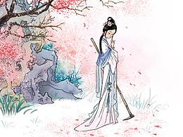 红楼梦主题插画
