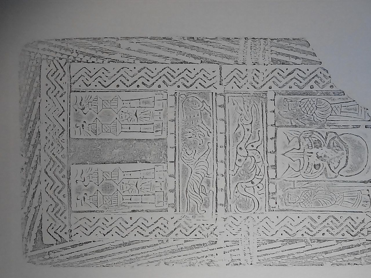 汉代画像砖 拓片艺术展览