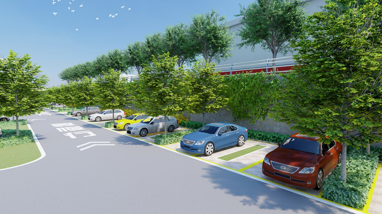 停车场（图ZMjc2MTQ0MzY0） - 景观设计 - 站酷设计师蒋荣荣原创素材 - 站酷ZCOOL