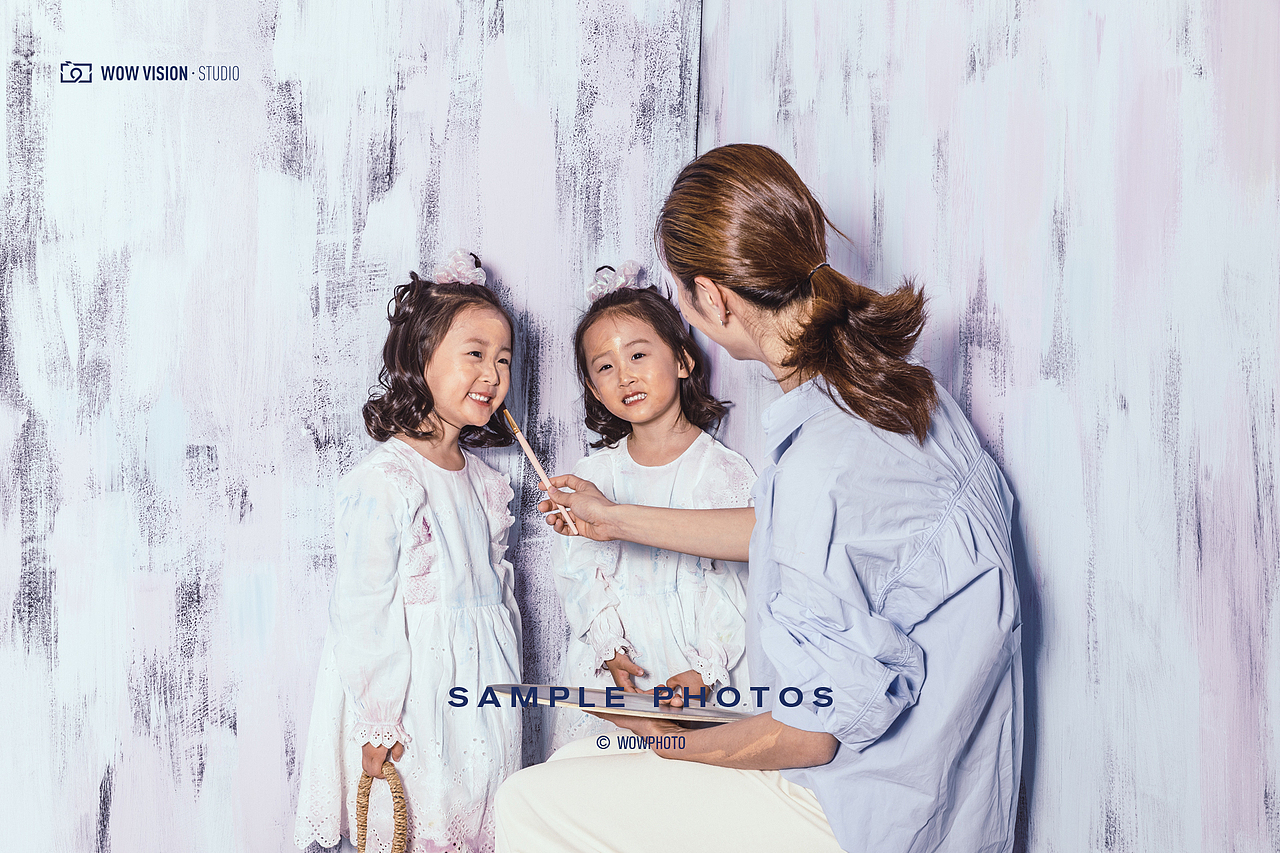 儿童亲子创意人像棚拍