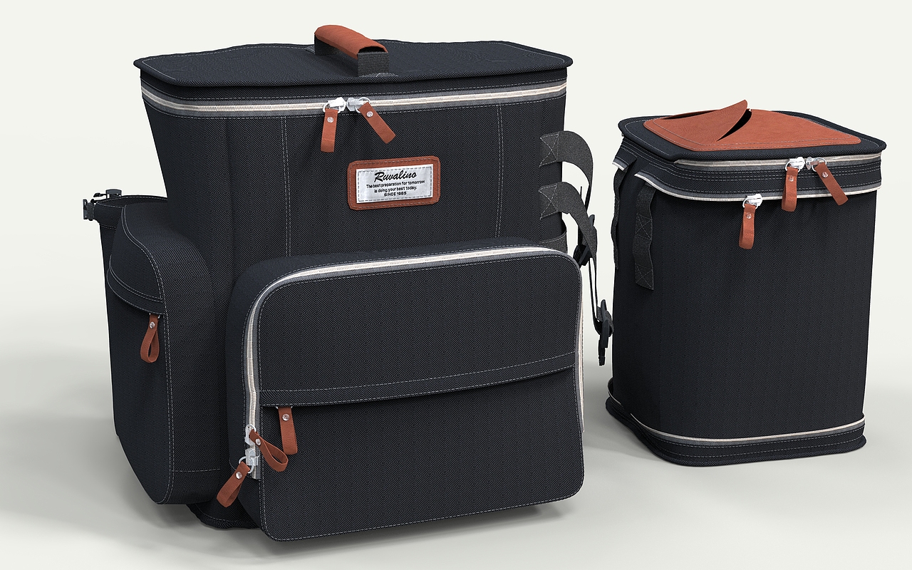 MarvelousDesigner出图--keyshot渲染-箱包产品