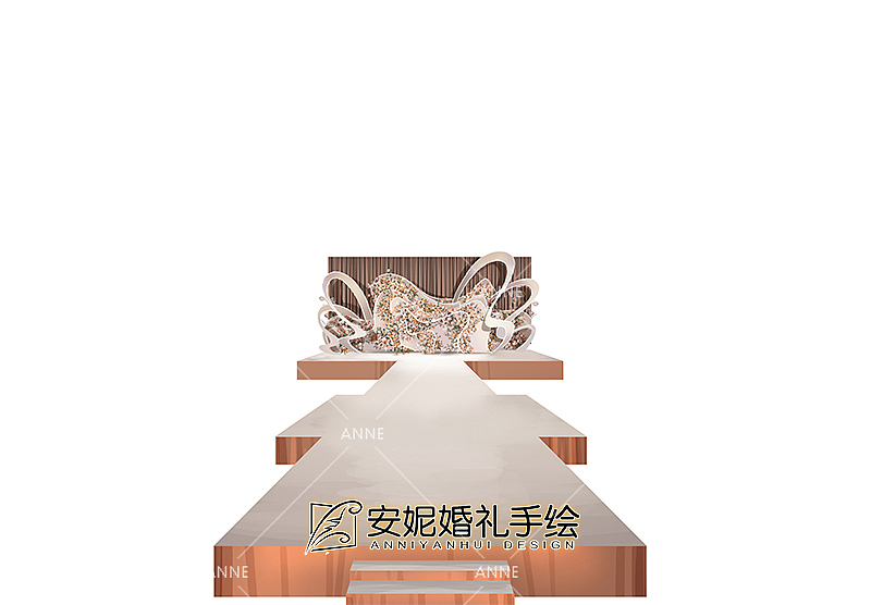 摇曳（图ZMTY0NjQxMzMy） - 舞台美术 - 站酷设计师安妮婚礼手绘原创素材 - 站酷ZCOOL