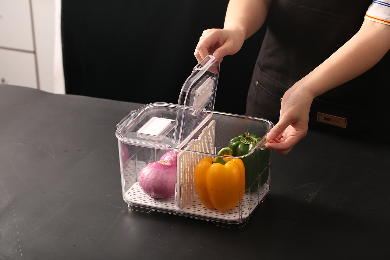 冰箱收纳盒修图