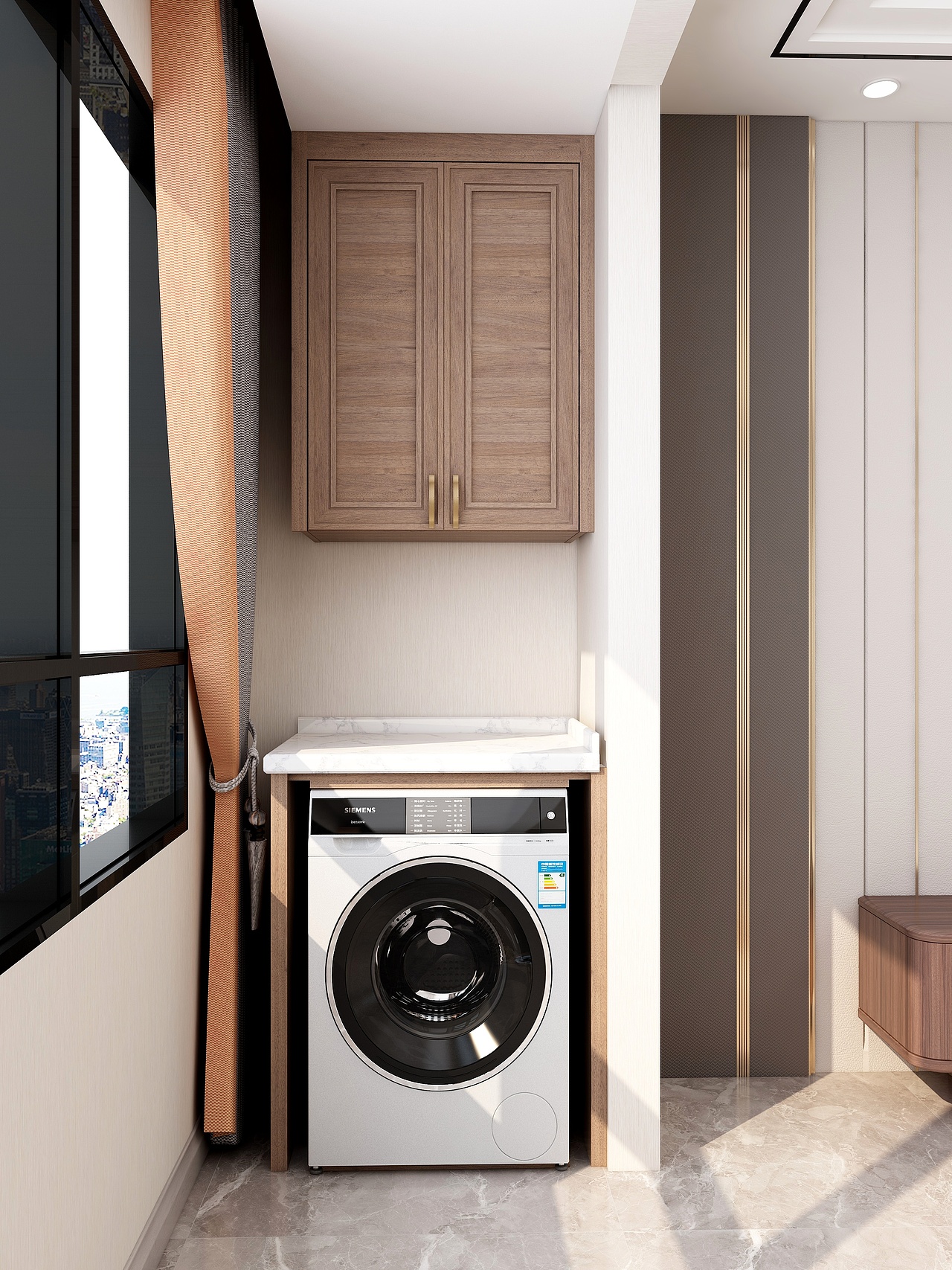 现代简约I客厅主卧