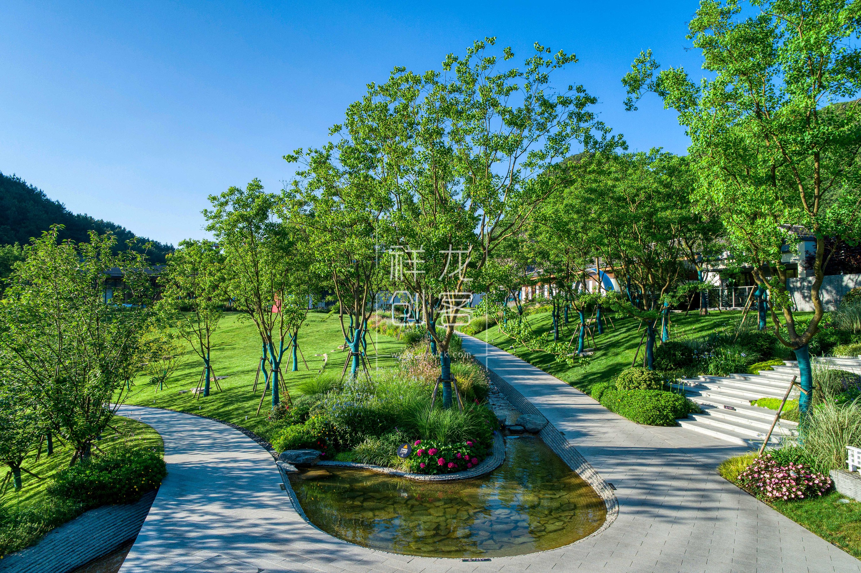 贵阳万科观湖园林建筑空间摄影