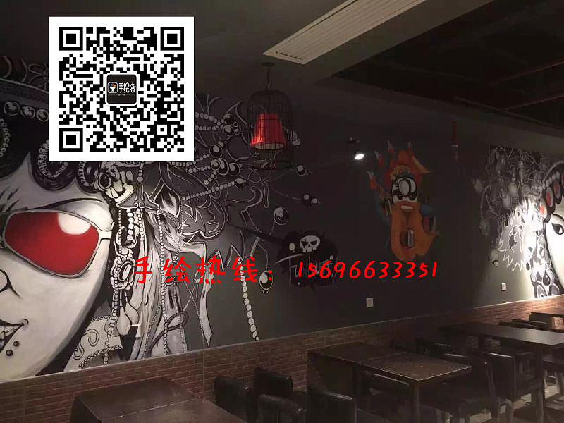 墙体艺术彩绘|手绘墙墙体艺术彩绘新农村|文化墙艺术墙