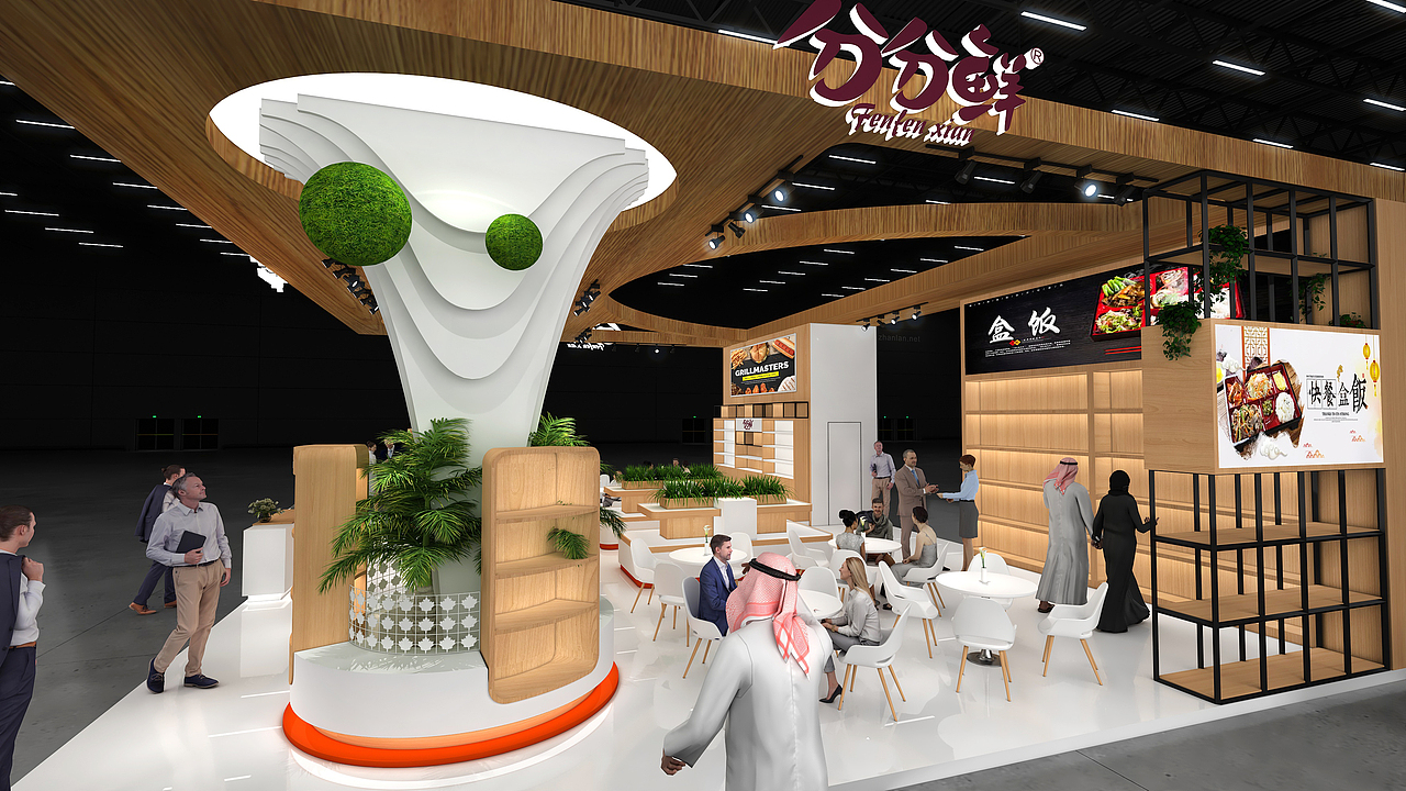 分分鲜展台（图ZMzA3ODQ5MDcy） - 展陈设计 - 站酷设计师Z阿金原创素材 - 站酷ZCOOL