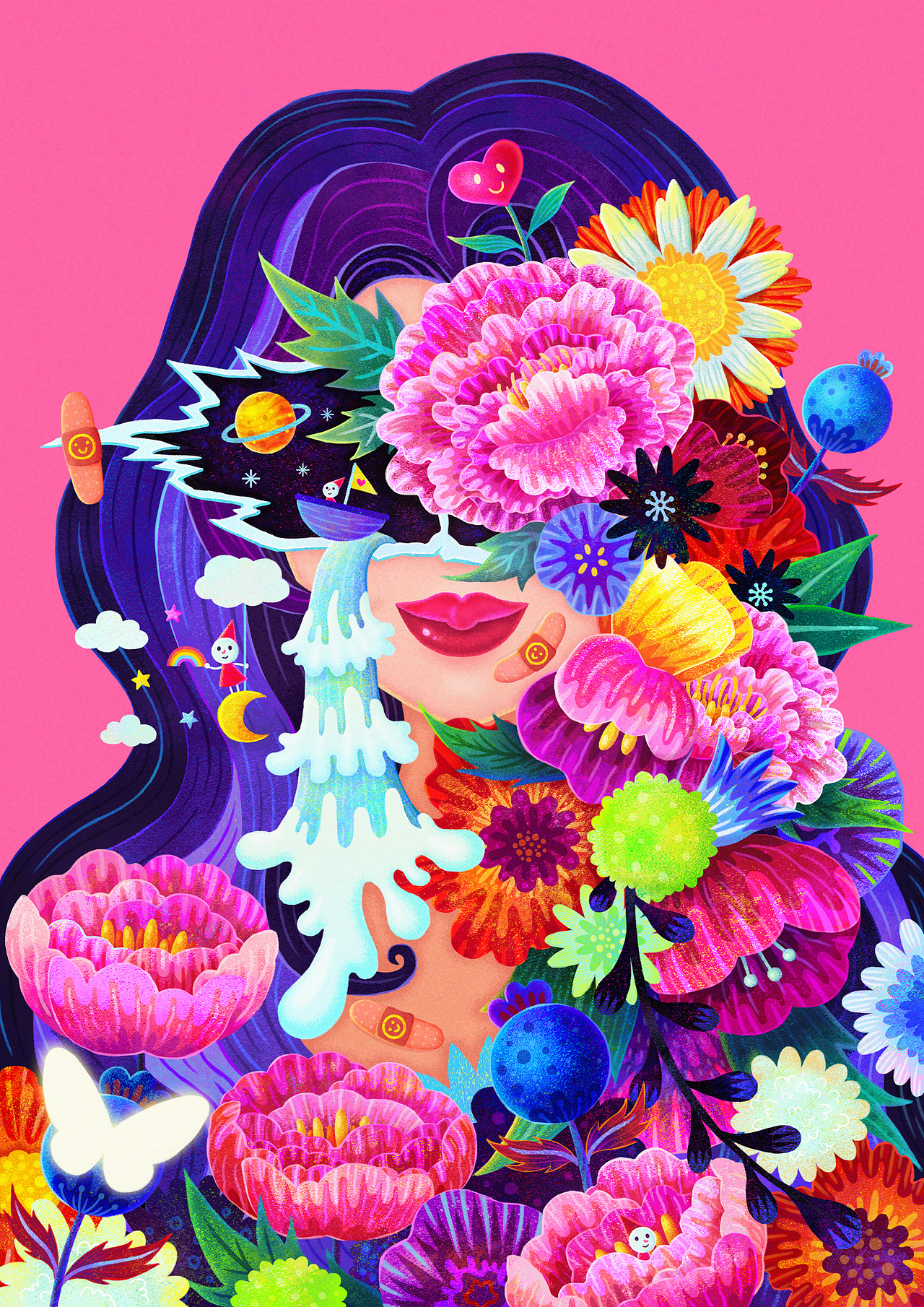 ~秘密花园系列插画——成长快乐~(图ZMzAzMjIyNDEy) - 儿童插画 - 站酷设计师dreamer44原创素材 - 站酷ZCOOL