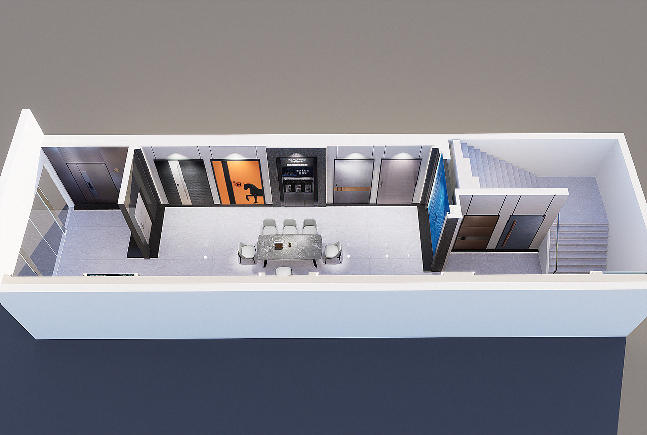 门店室内空间效果