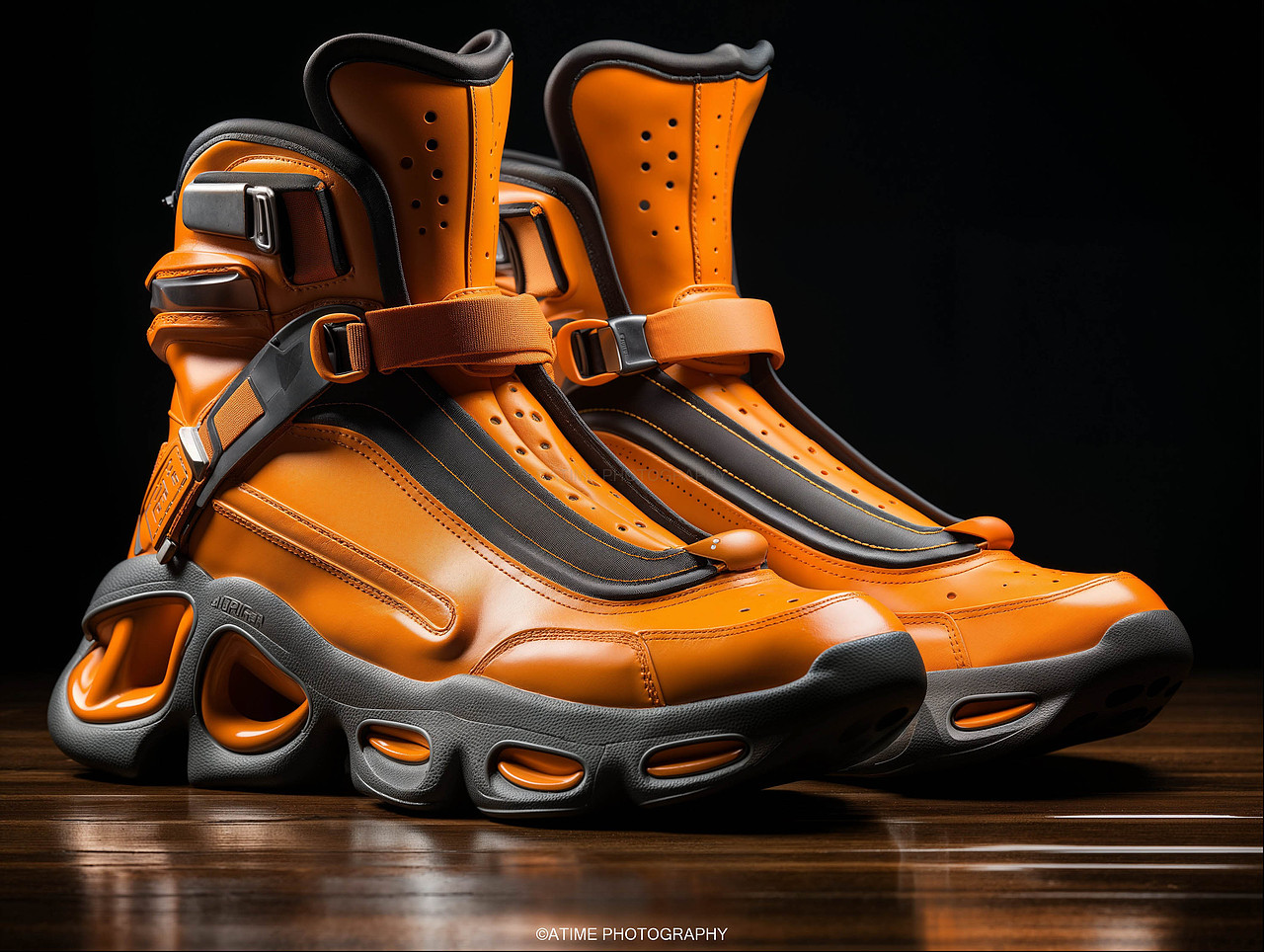 超精细概念鞋设计-AIGC