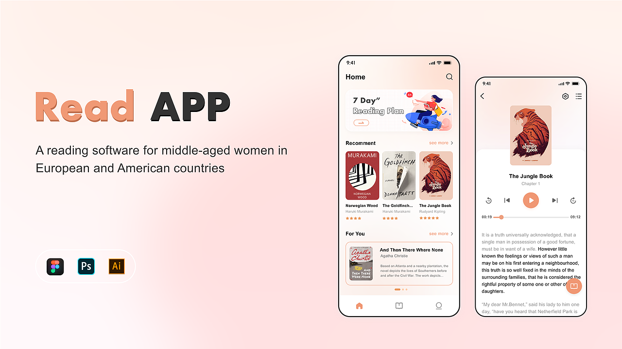 海外阅读app（图ZMzA1ODU3MjI4） - APP界面 - 站酷设计师笨小呆啊原创素材 - 站酷ZCOOL