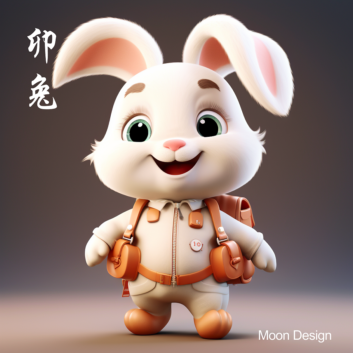 Mjdjourney之《穿工装的十二生肖》IP设计（图ZMzU3MjY5Mjgw） - IP形象 - 站酷设计师Moon_Design_谷歌原创素材 - 站酷ZCOOL