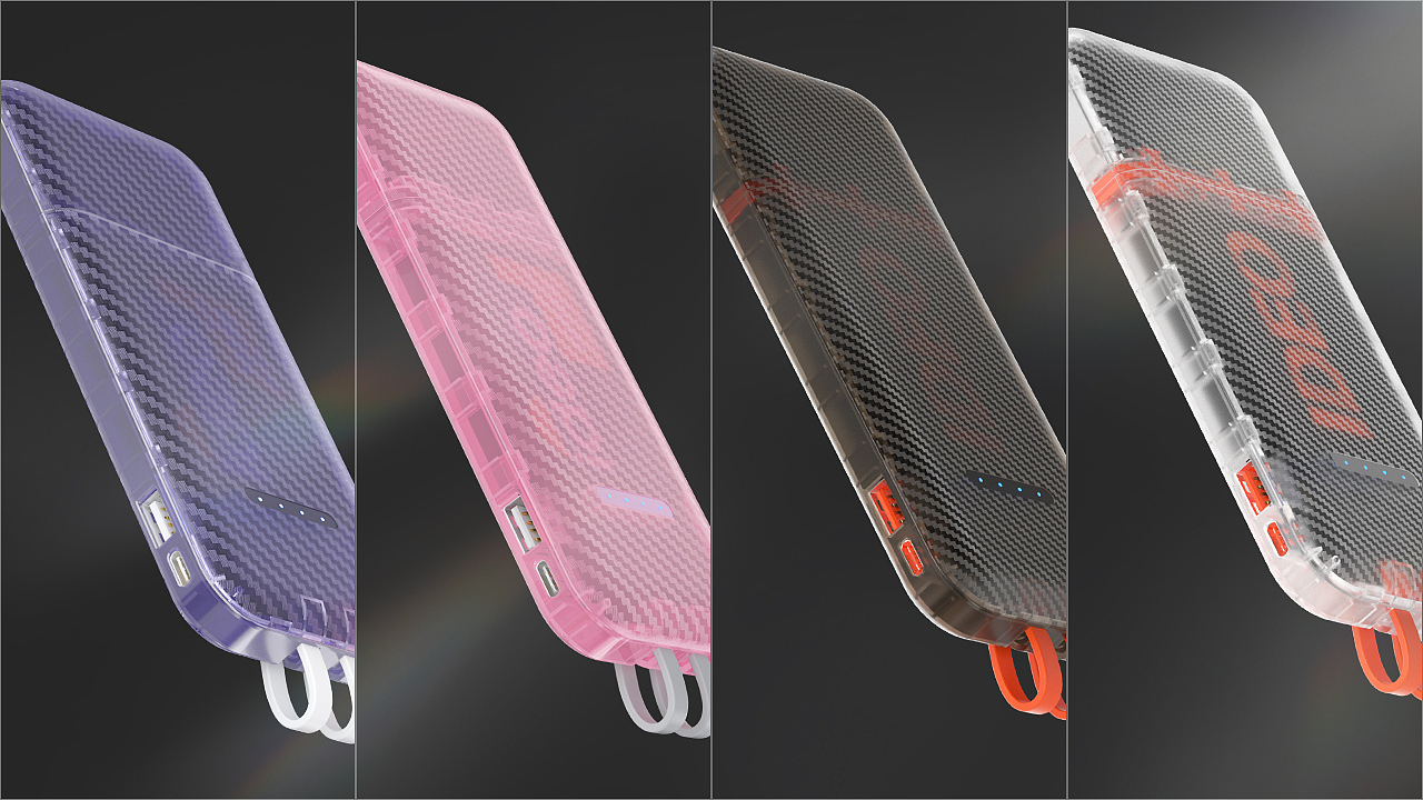 产品渲染_碳纤维纹理充电宝（图ZMzQ4NDc4MDMy） - 产品 - 站酷设计师无为之道原创素材 - 站酷ZCOOL