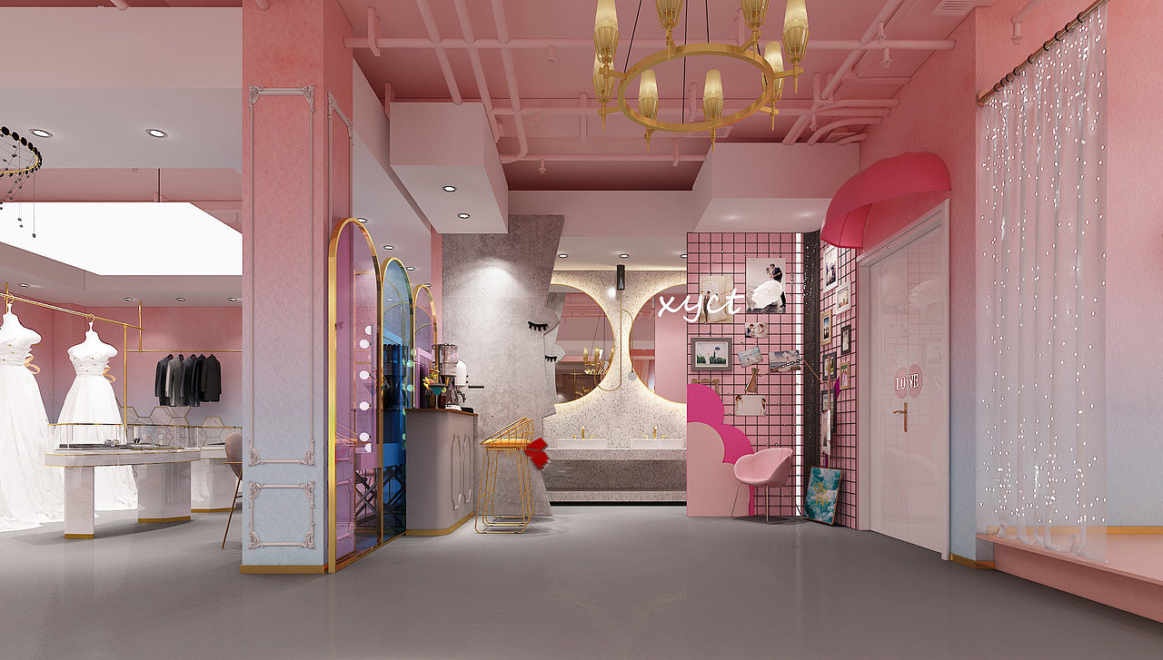 工装&网红婚纱店