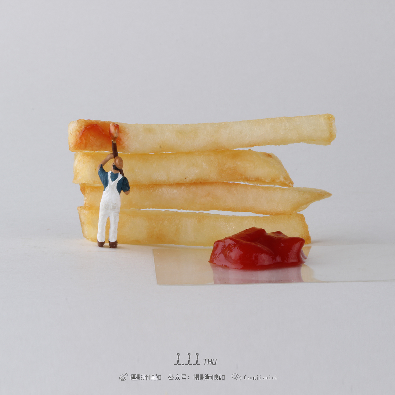 薯条很适合今天。。