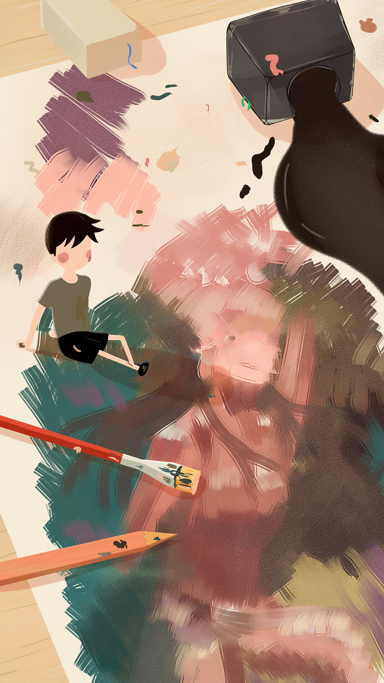 天马行空|插画|商业插画|节___ - 原创作品 - 站酷 (zcool)