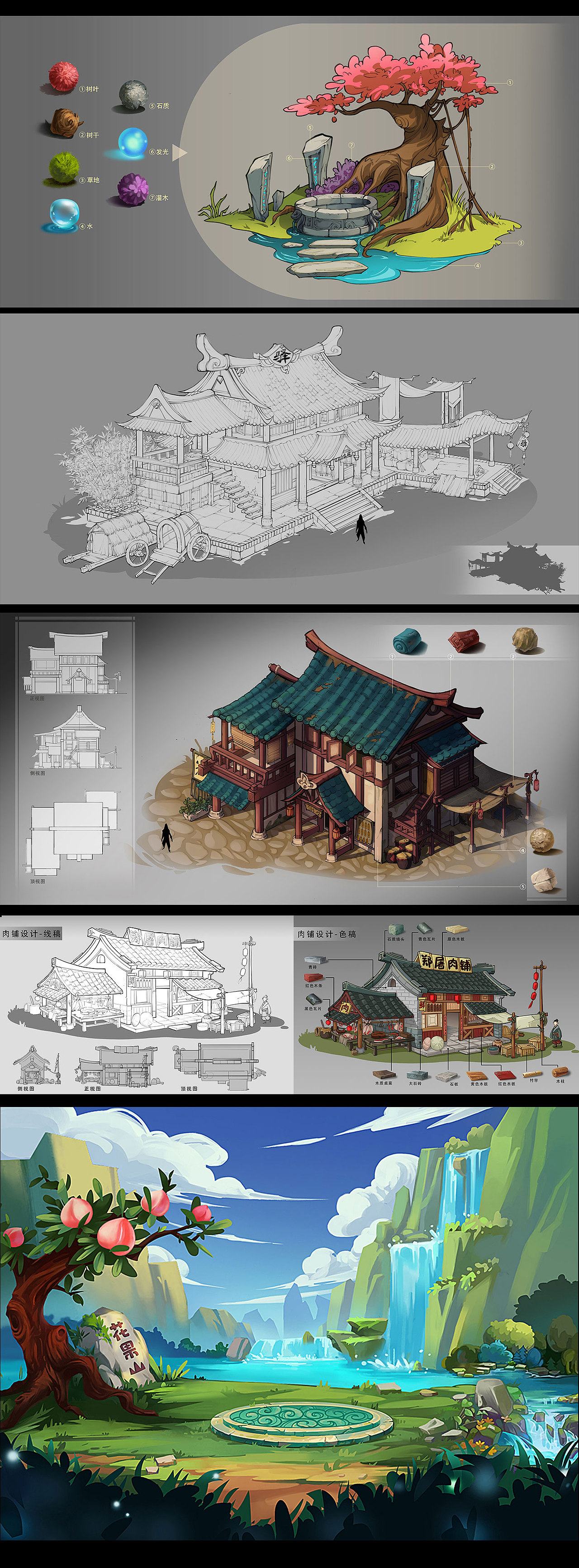 以前做的一些些场景