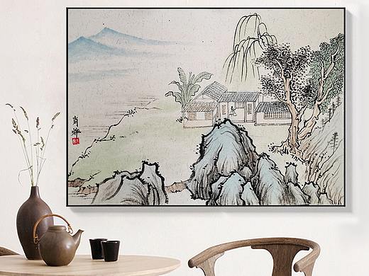 国画山水