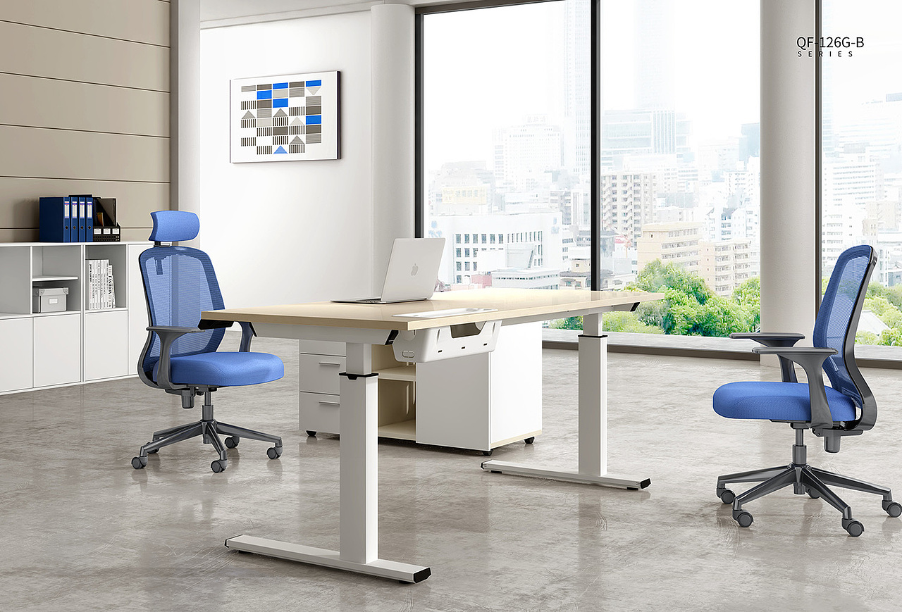 办公家具渲染 /办公画册设计