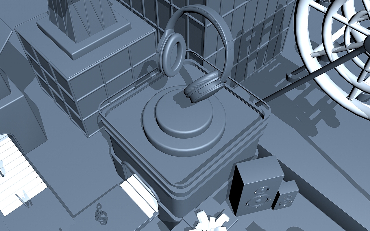 C4D简单建模（图ZMTgxMzAxMTA0） - 场景 - 站酷设计师喜羊羊爱平底锅原创素材 - 站酷ZCOOL