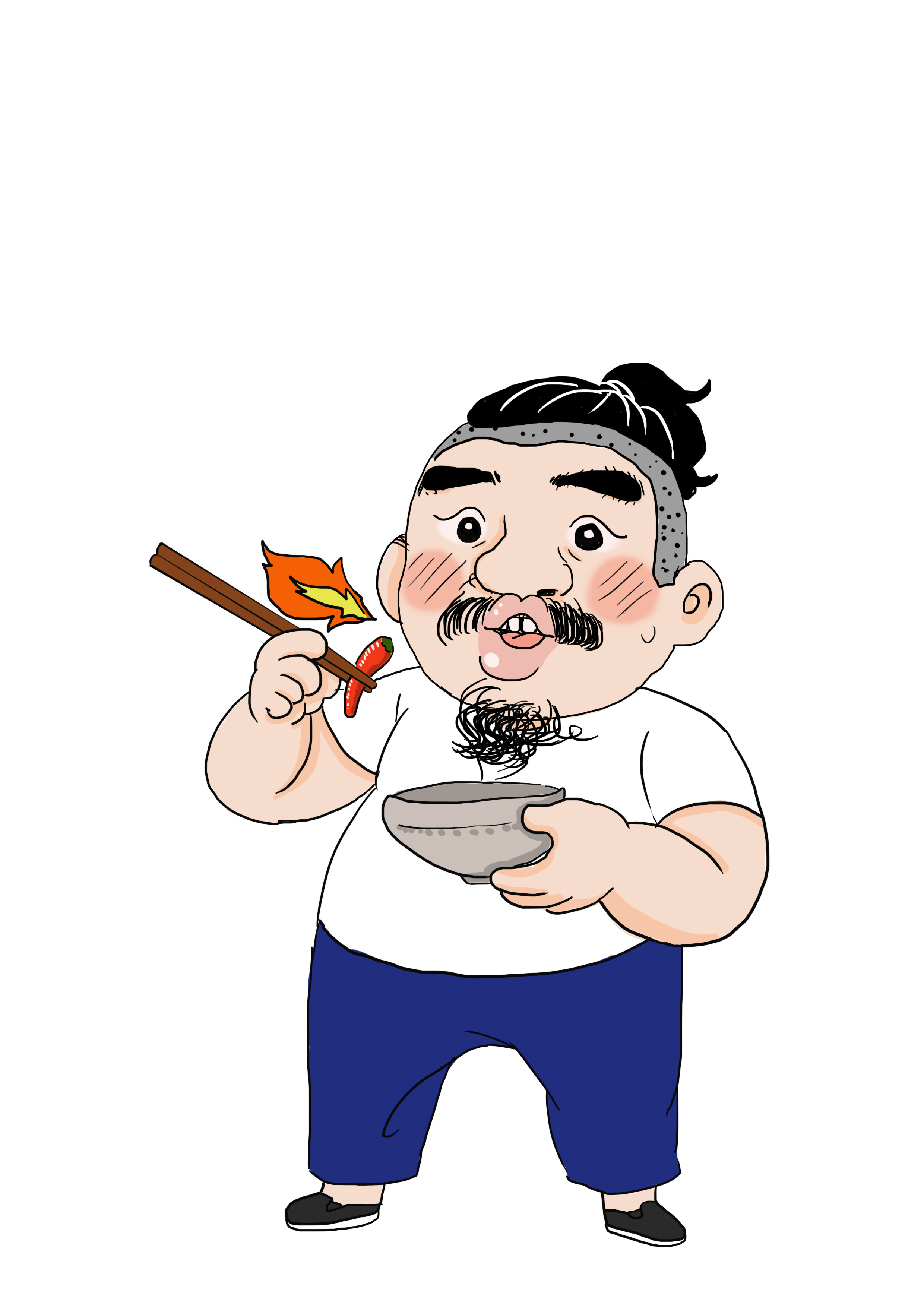 餐饮插画设计|插画|商业插画|想吃肉的阿由 - 原创作品 - 站酷 (zcool