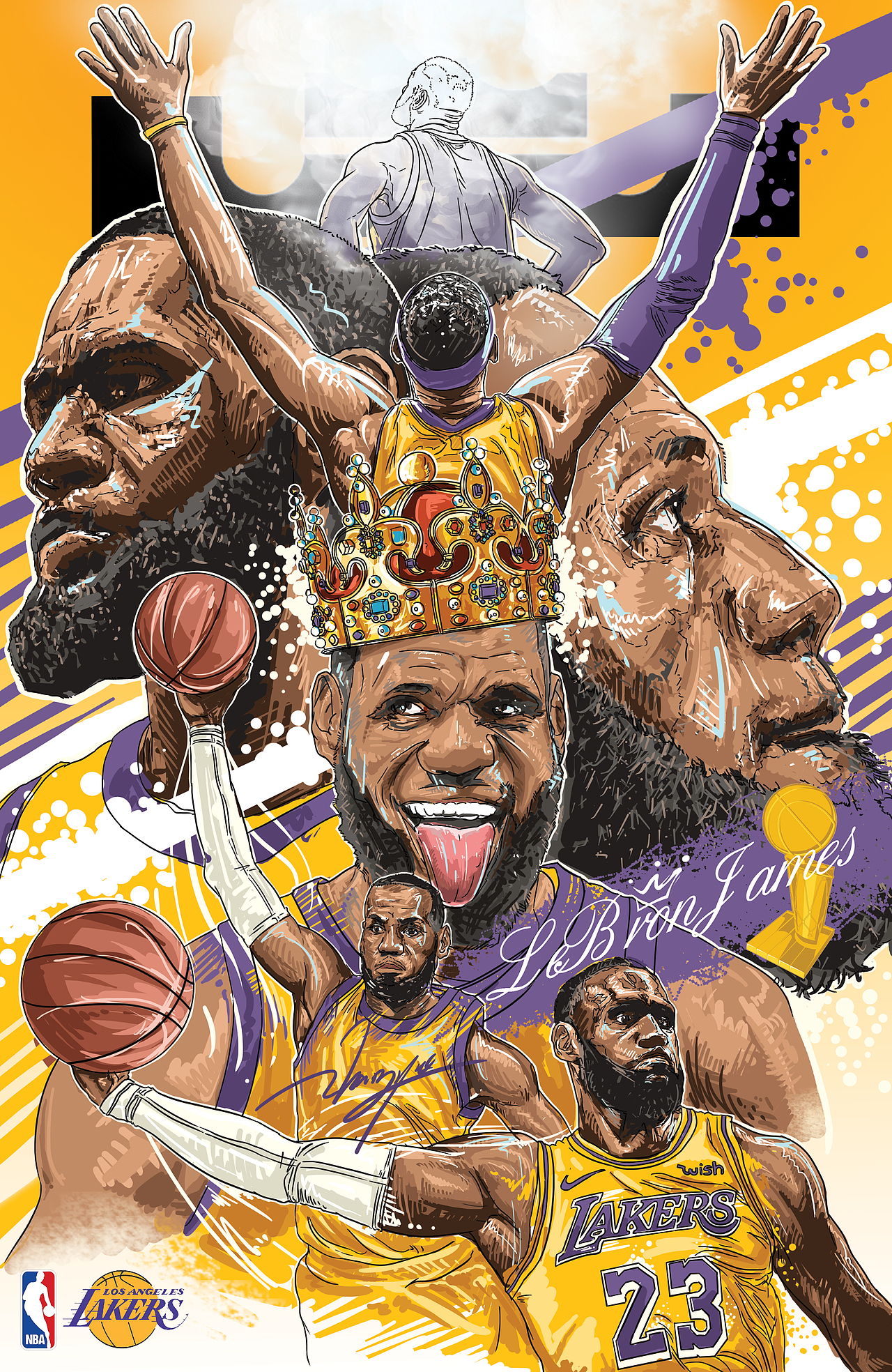 湖人2020总冠军lebronjames