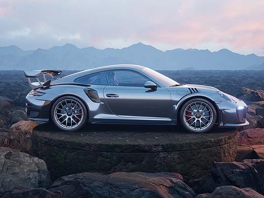 UE4（虚幻引擎）保时捷GT2RS 360展示