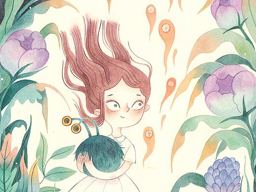 水彩儿童插画合集二