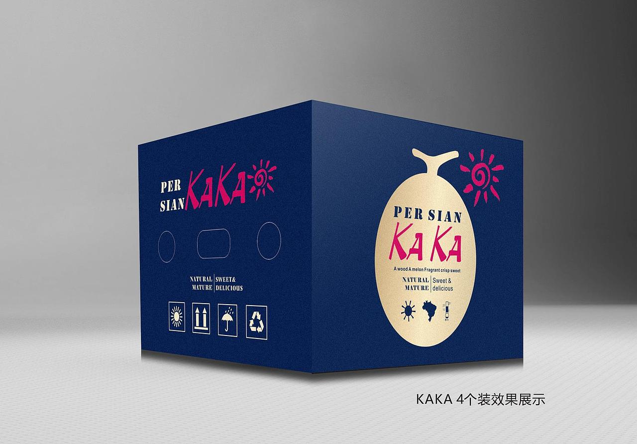 咔咔瓜#哈密瓜包装