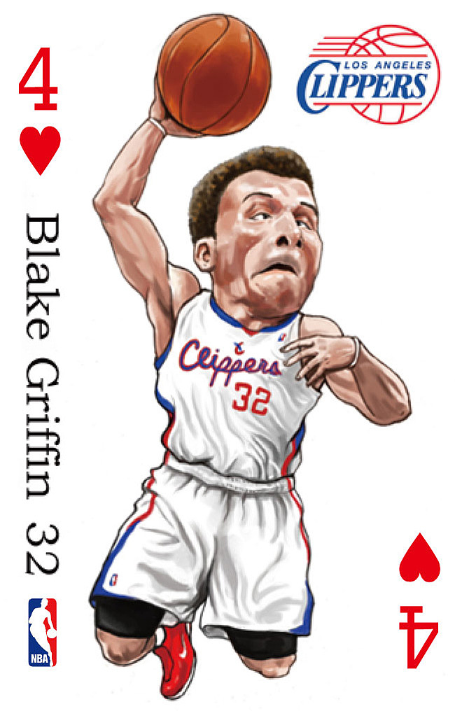NBA撲克第二彈（圖ZODk0NjE2MA==） - 商業(yè)插畫 - 站酷設(shè)計師niceler原創(chuàng)素材 - 站酷ZCOOL