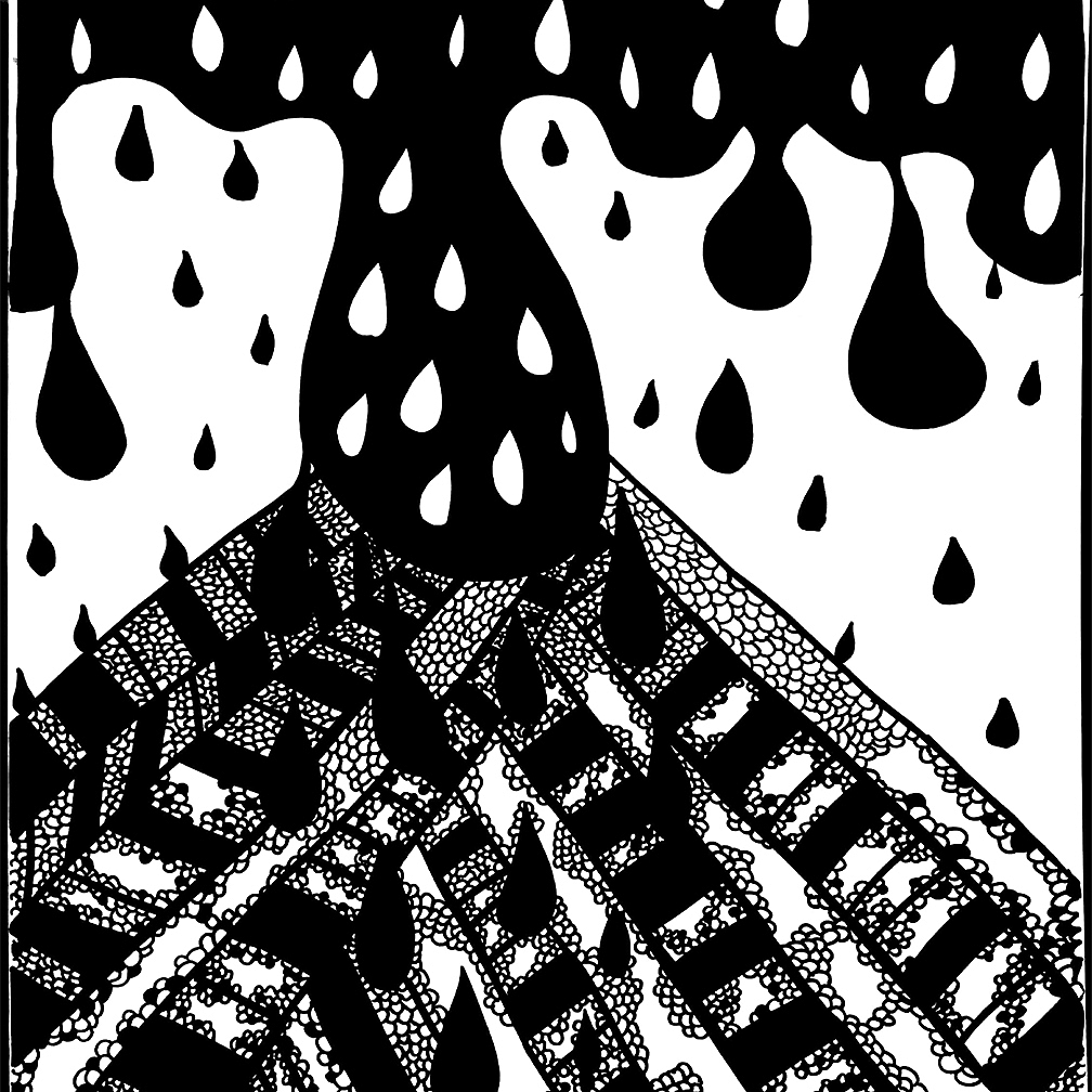 黑白线描抽象画|纯艺术|绘画|kidilv_原创作品-站酷zcool