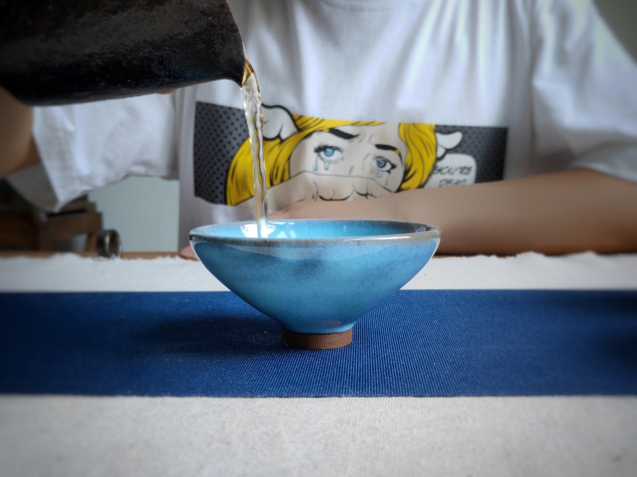 我所向往的《天空之镜》葛鹏涛钧瓷主人杯新作（图ZMjE5OTU3NDk2） - 其他手工艺 - 站酷设计师葛鹏涛geerart原创素材 - 站酷ZCOOL