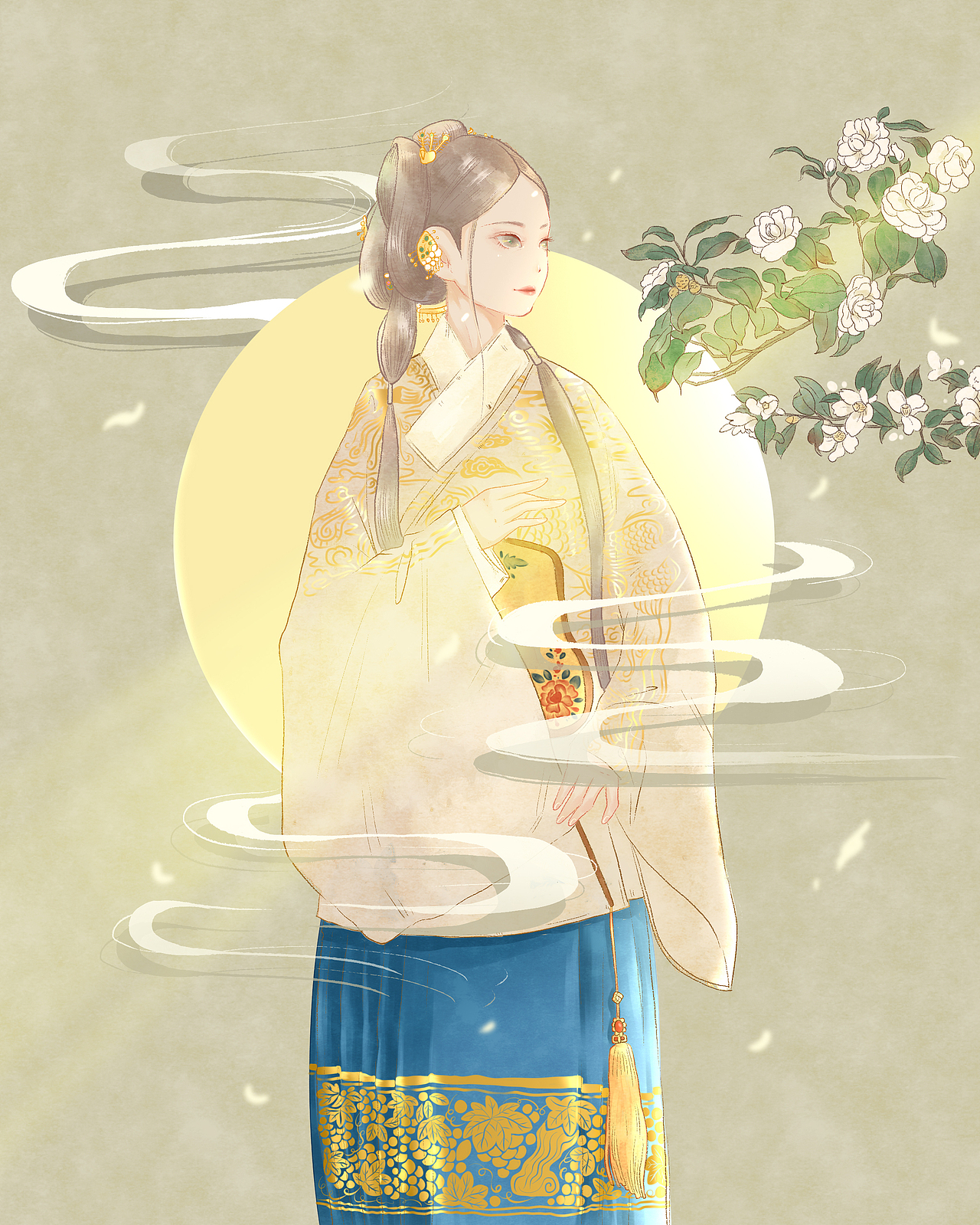 还是最喜欢的古风小姐姐~（图ZMjA3MDIzNTEy） - 绘画 - 站酷设计师灶台上的小玄子原创素材 - 站酷ZCOOL