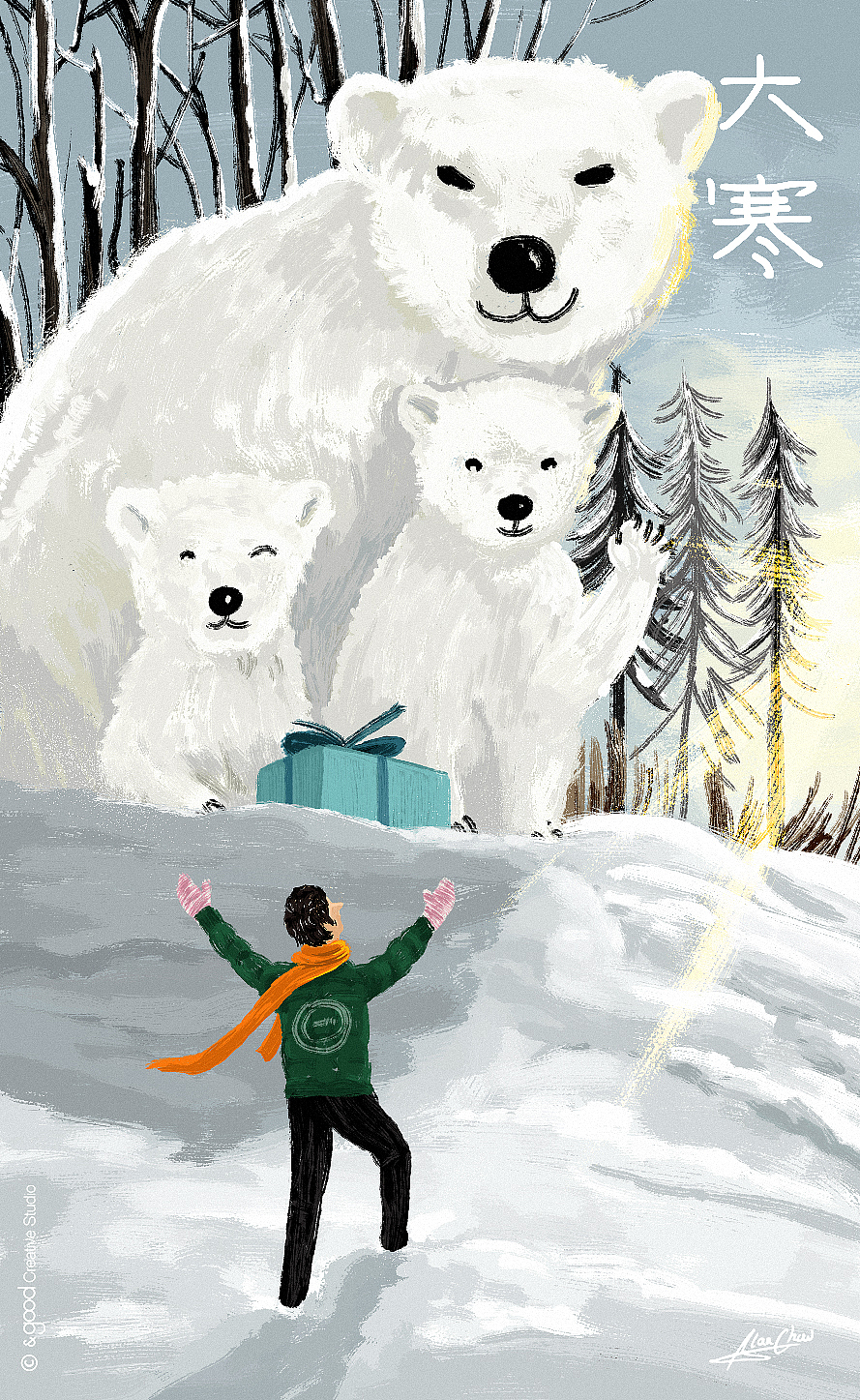 24節(jié)氣插畫練習(xí)（圖ZMTQzODI2NTY0） - 創(chuàng)作習(xí)作 - 站酷設(shè)計(jì)師alanchowcool原創(chuàng)素材 - 站酷ZCOOL