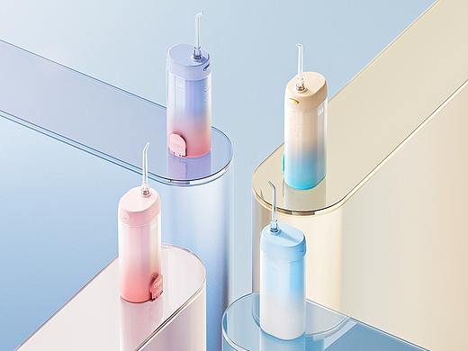 【便携冲牙器】 产品渲染