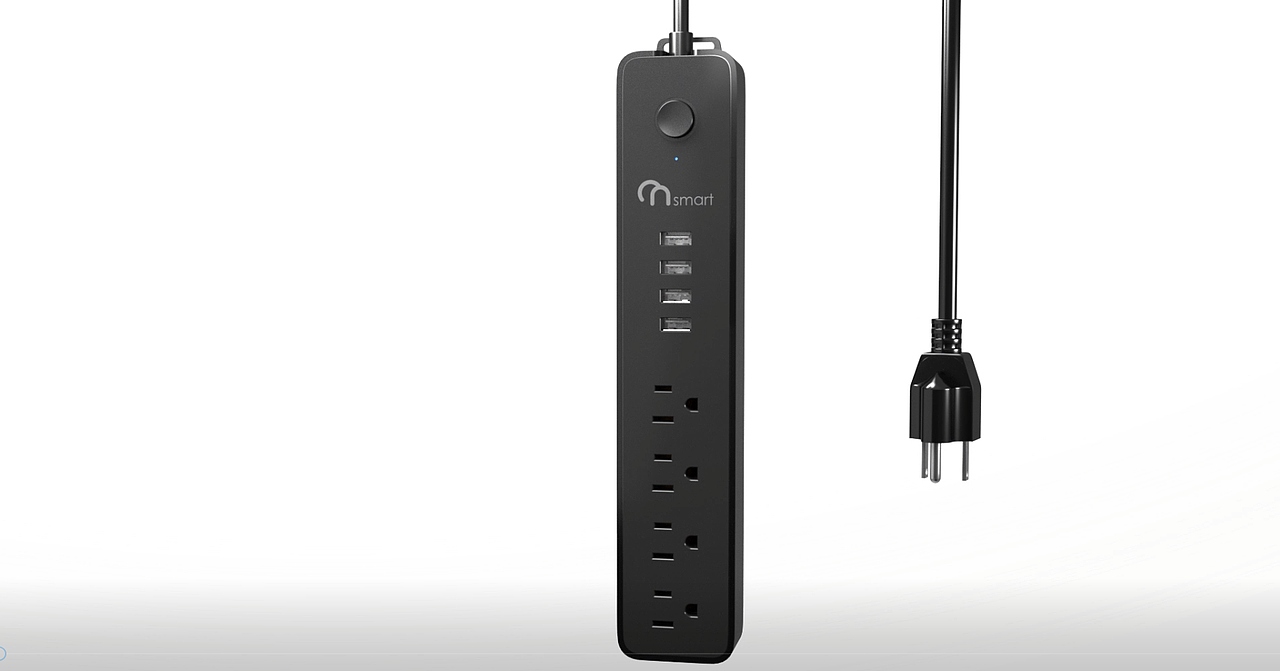 3c数码美标排插三维产品广告