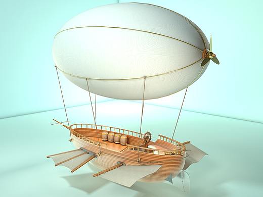 C4D处女作再造情人节页面的飞船（个人主页-ZMzQ1MTMxNTY=） - 机械/交通 - 站酷设计师家有大烧麦原创素材 - 站酷ZCOOL