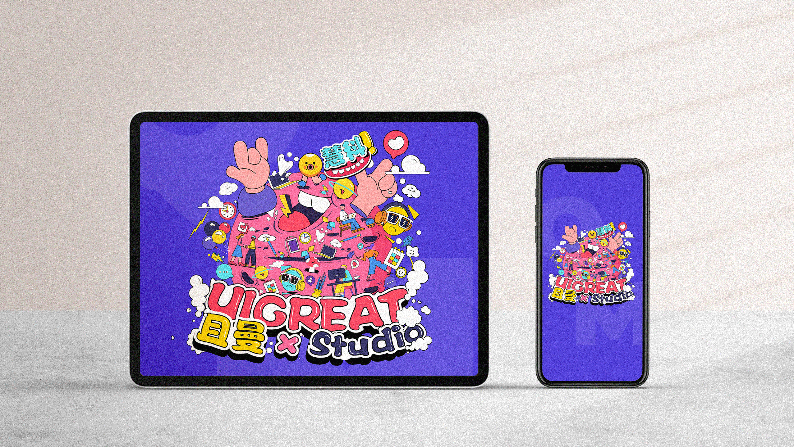 2019插画视觉总结（图ZMTkxNTU2OTc2） - 商业插画 - 站酷设计师鱼白白7原创素材 - 站酷ZCOOL