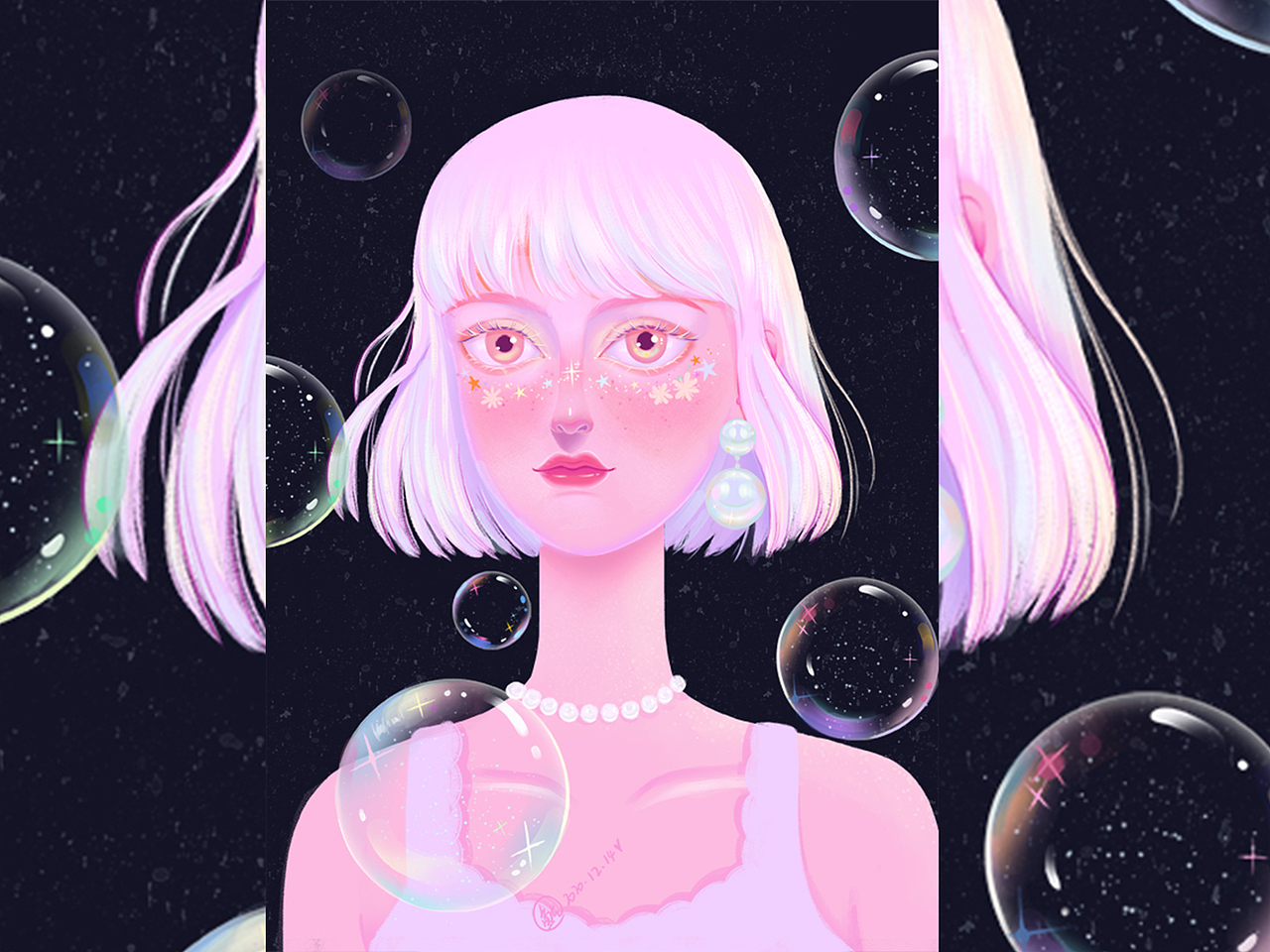 2020总结（图ZMjM5NjU1OTI0） - 创作习作 - 站酷设计师小鱼七七原创素材 - 站酷ZCOOL