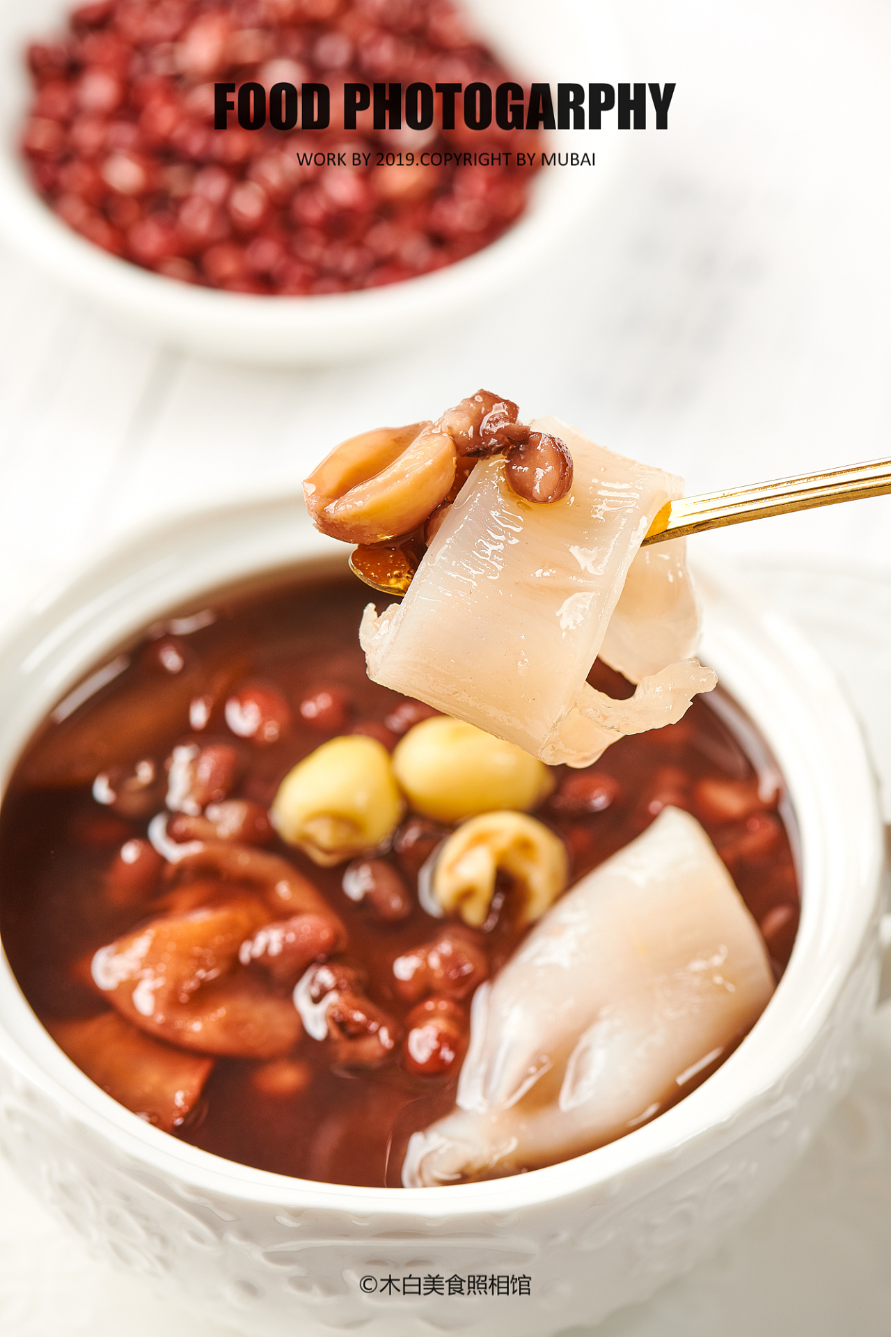 燕窝花胶糖水(产品,甜品,美食摄影)