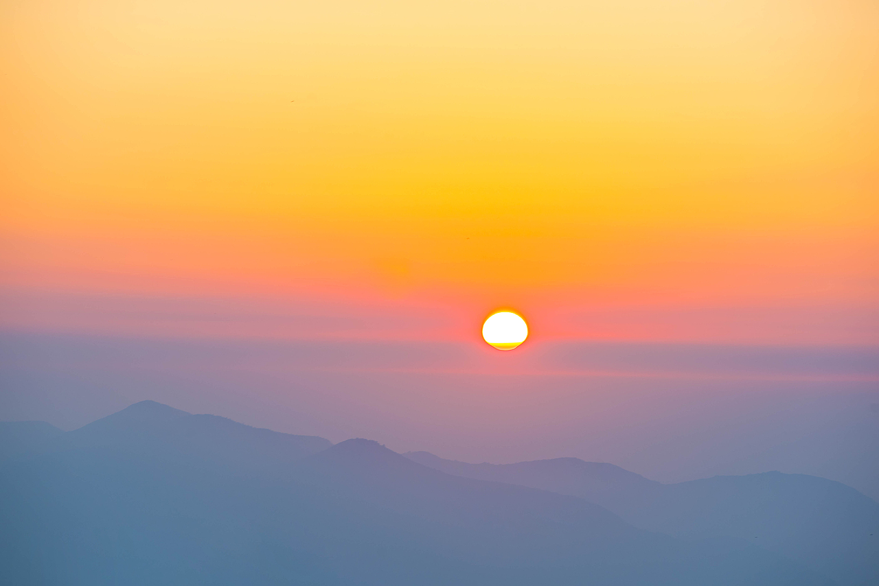 东白山看星星看月亮